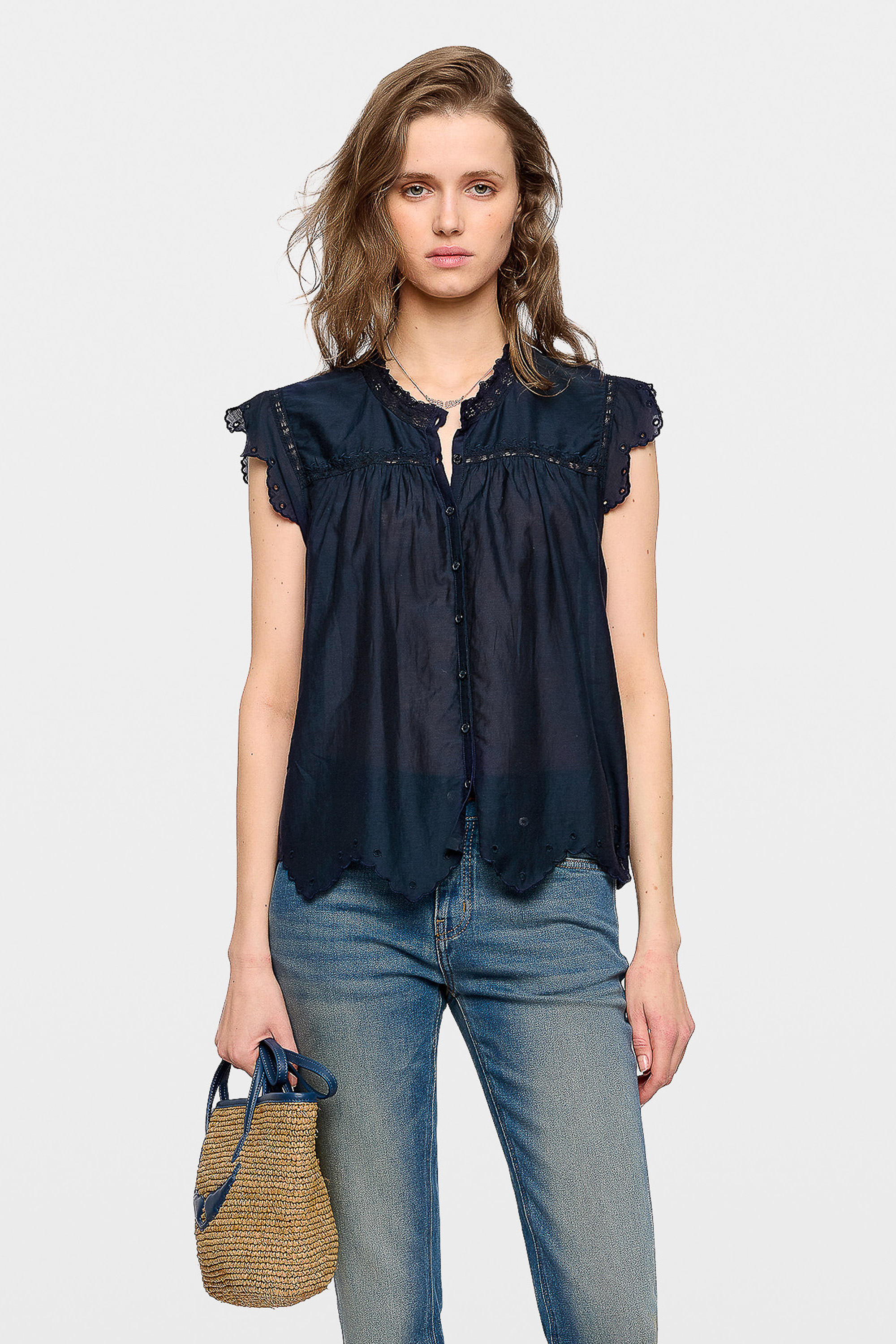 Tika Tomboy Blouse